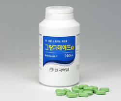 안국약품 / 그랑파제에프정