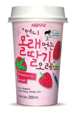 서울우유, ‘언니 몰래 먹는 딸기오레’