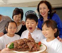 “뉴질랜드 소고기 맛보세요”