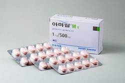 아마릴-M, 1mg·500mg 발매