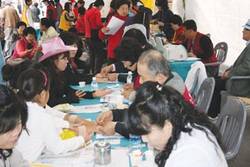 창원지회 체험부스 인산인해