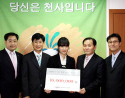 “백혈병 소아암 환아 여러분, 힘내세요”