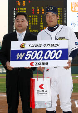 조아제약, 2009 프로야구 대상 제정·시행