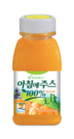 배즙 첨가로 상큼한 맛 UP