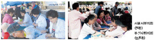 자원봉사 실시 호평이어져