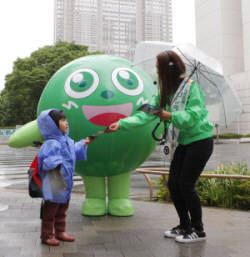 대상, 일본 시민에게 클로렐라 무료 배포