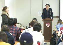 임 복지, 고대보건대학원 특강