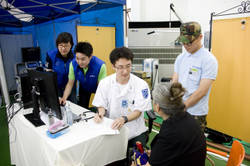 삼성메디슨 육군11사단 홍천 의료봉사