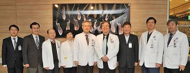 정태섭 연세의대 교수, 강남세브란스에 작품기증