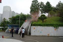 순천소방소와 함께하는 합동소방훈련