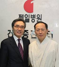카자흐스탄 역도 영웅 제일병원 '찾아'