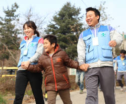 녹십자 신입사원 장애우 사회적응직업훈련 동참