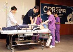 명지병원, 심폐소생술(CPR) 경진대회 개최