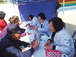 부산북부지회 자원봉사 '호평'