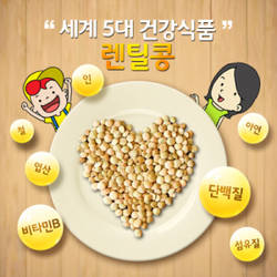 건강식품 중 하나 ‘렌틸콩’ 주목