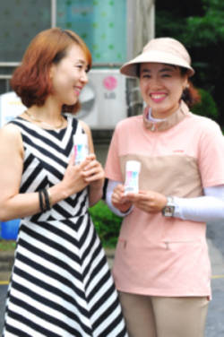 야쿠르트아줌마 다이어트 전도사
