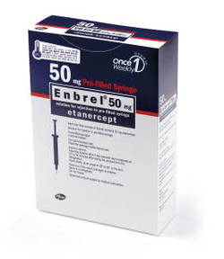 화이자 엔브렐, 축성 척추관절염에도 사용 가능