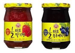 쨈대비 설탕·칼로리 반으로 줄여