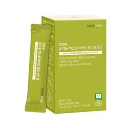 뉴트리코어, 스페인산 그린 올리브 함유 '100% 유기농 엑스트라버진 올리브오일' 출시