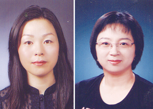 사진 왼쪽은 조고영 평택지회장, 사진 오른쪽은 한은영 평택북부지회장