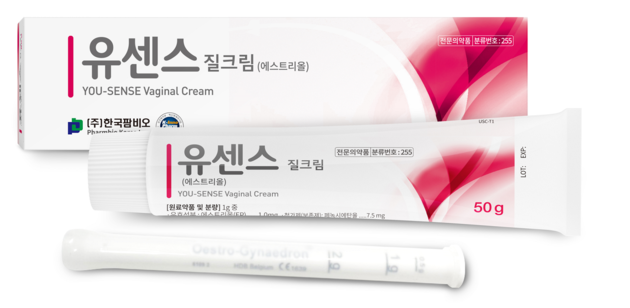 한국팜비오, 에스트리올성분 질크림 '유센스질크림' 발매