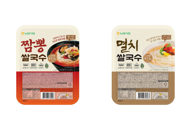 농협식품 '멸치·짬뽕 쌀국수' 2종