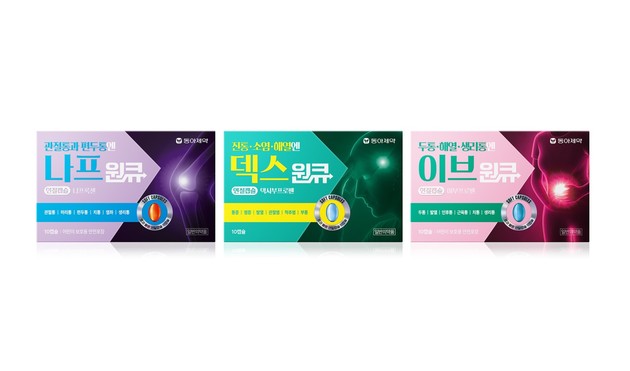 동아제약, 효과 빠른 액상형 진통제 '원큐' 리뉴얼 출시