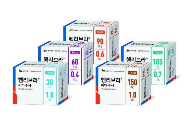 JW중외제약 '헴리브라', 日 대규모 조사서 장기 안전성·유효성 입증