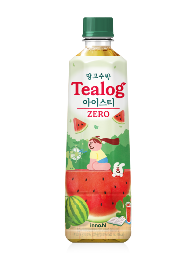 HK이노엔, 제로 칼로리 '티로그 망고수박 아이스티' 출시