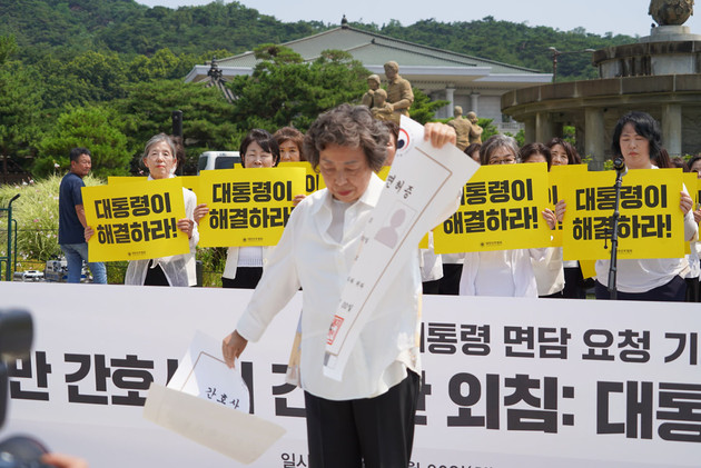 간협, 이재명 대통령 면담 요청 "전담간호사 교육체계 일원화 필요"