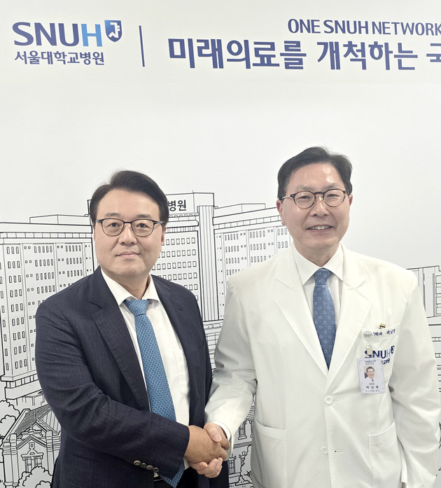 고도일 서울시병원회장, 백남종 서울대병원장과 병원계 현안 해결 공감