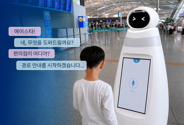 셀바스AI, 인천공항 안내로봇에 AI 음성기술 적용