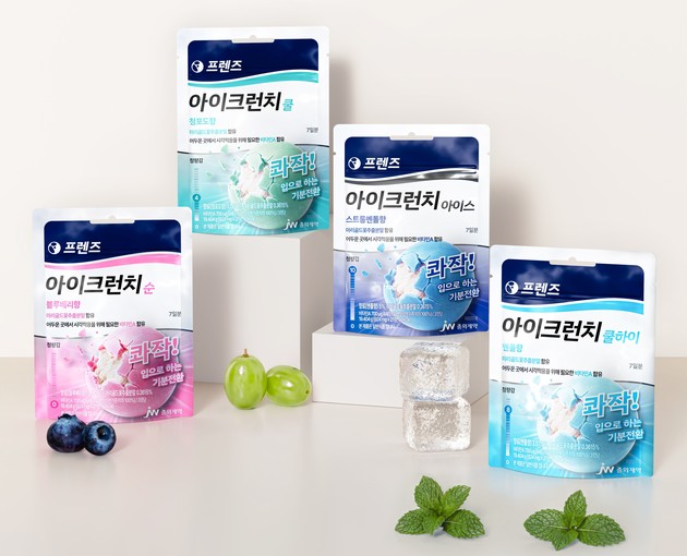 JW중외제약, '프렌즈' 브랜드 첫 확장 제품 '아이크런치' 출시