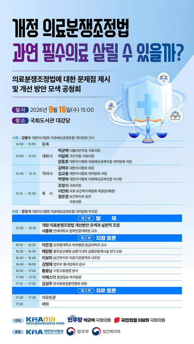 개정 의료분쟁조정법, 필수의료 살릴 해법 될까?