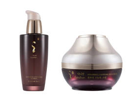 (왼쪽부터) 다나한 본연진 오일 에센스, 다나한 본연진 고농축 크림.